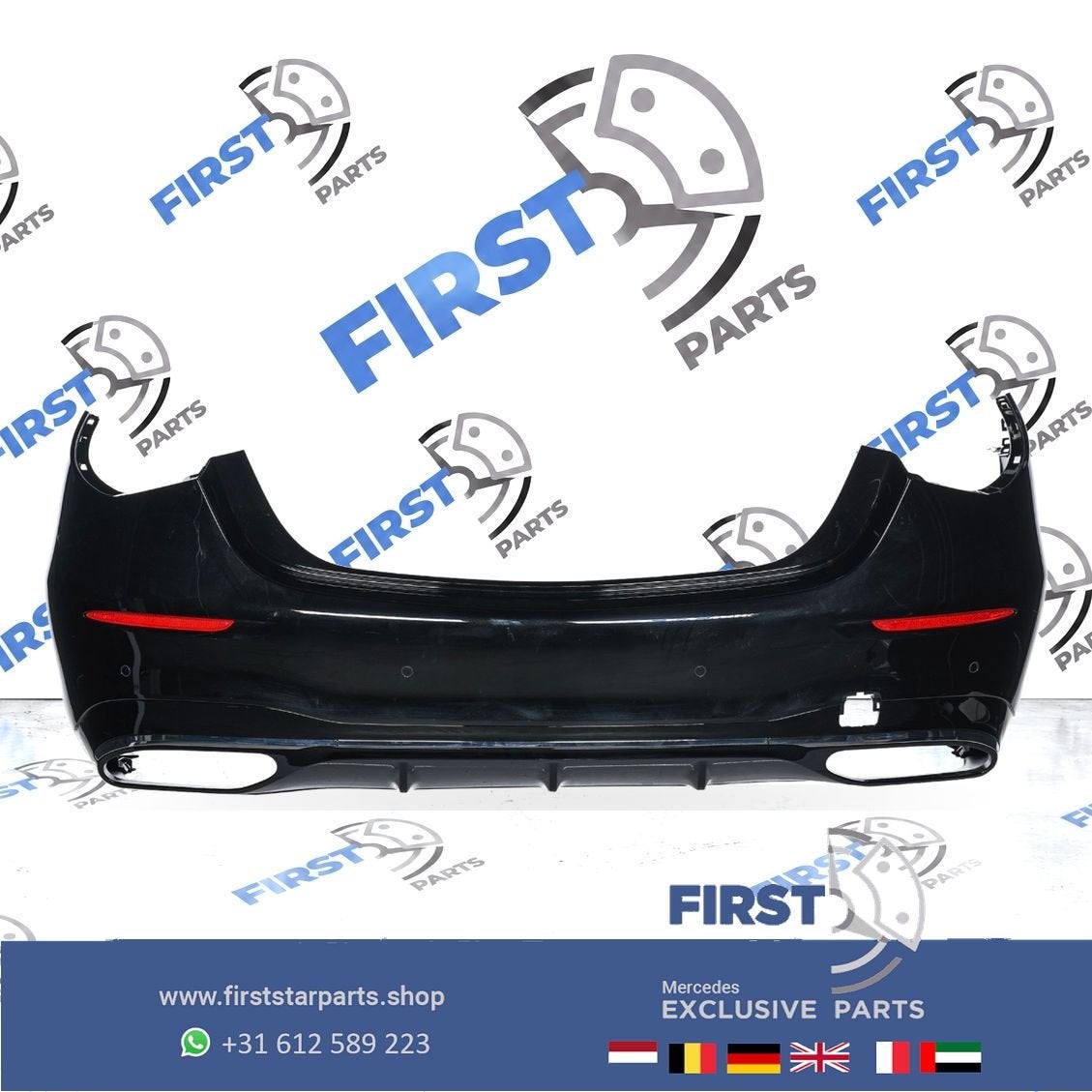 W214 AMG ACHTERBUMPER A2148859004 2023-2026 BUMPER + DIFFUSE, Arrière, Utilisé, -, -