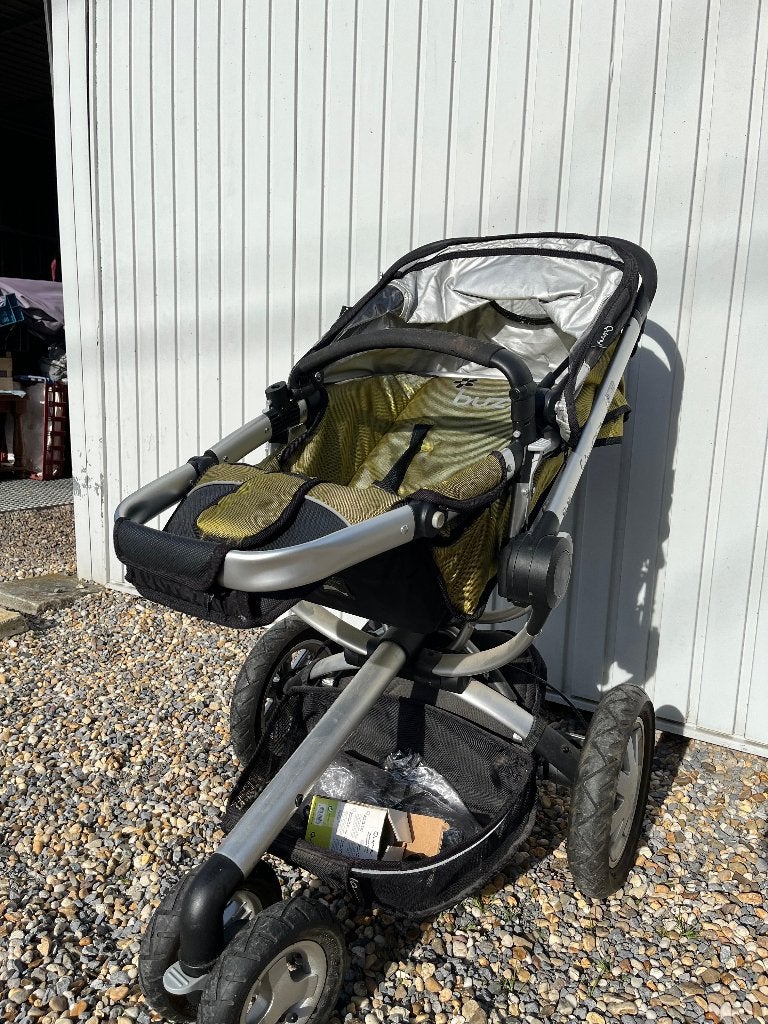 Quinny Buzz kinderwagen / buggy, 3 wielen, groen, Poussette, Comme neuf, Quinny, Tige de poussée réglable