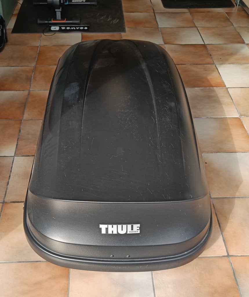 Thule dakkoffer (met dakdragers ook mogelijk), Enlèvement, Utilisé