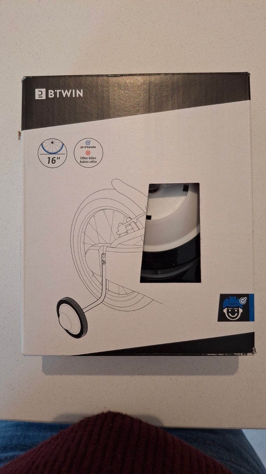 Zijwieltjes fiets, Ophalen, Zijwieltjes