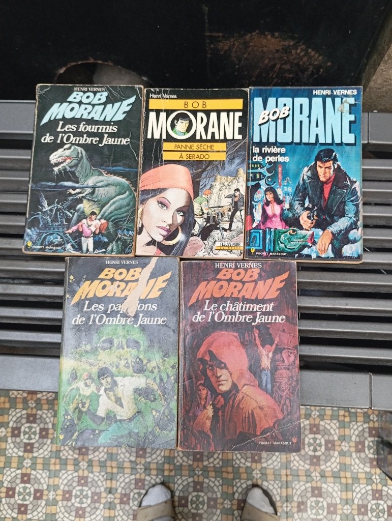 2 lots de romans bob morane, Boeken, Ophalen, Gelezen
