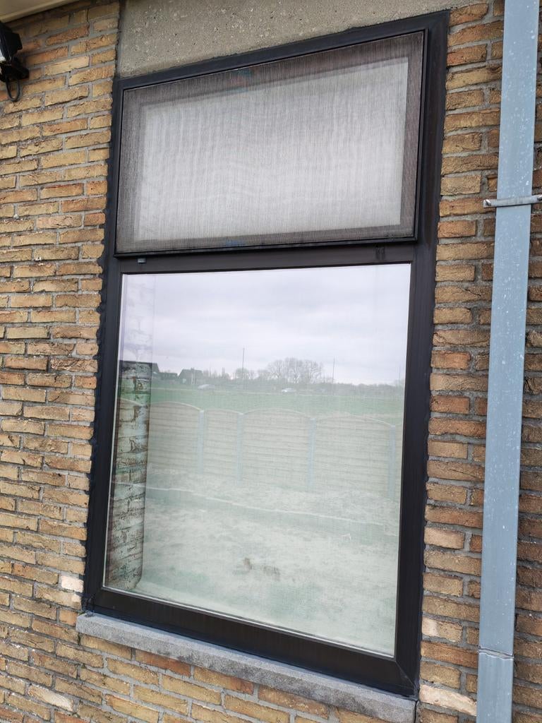 kiepraam Aluminium, Doe-het-zelf en Bouw, Gebruikt, Raamkozijn, Aluminium, 150 tot 225 cm