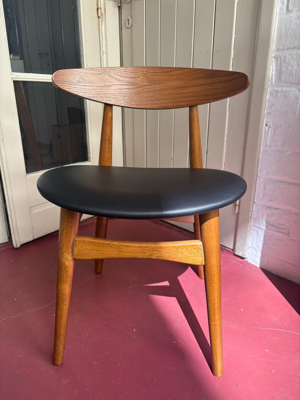 Twee Eetkamerstoelen Northdeco, Maison & Meubles, Neuf, Enlèvement, Bois, Deux