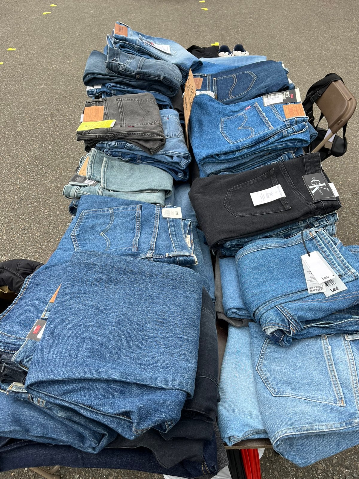 Jeans uitverkoop volledig nieuw, Ophalen of Verzenden, Zo goed als nieuw