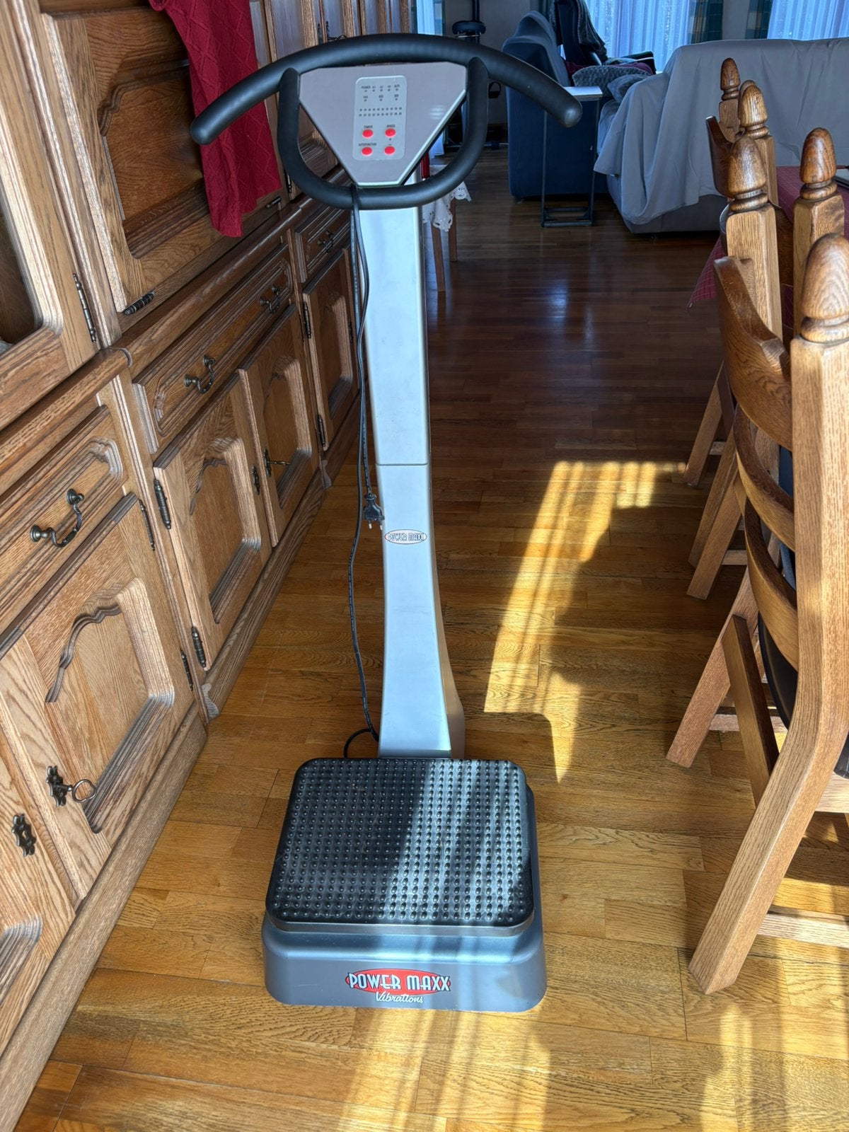 Power Maxx Vibrations trilplaat, Sport en Fitness, Ophalen, Zo goed als nieuw, Trilplaat