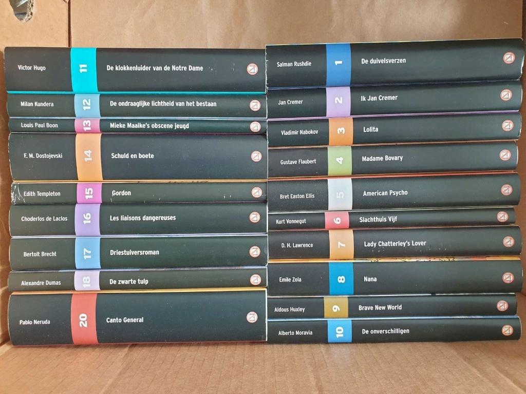 20 romans, De Verboden Boeken, oa Brave New World, Lolita, Ophalen, Nederland