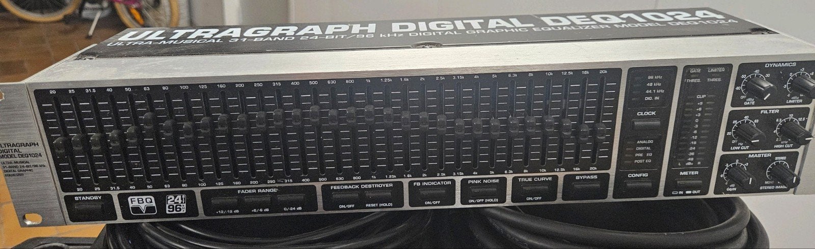 Equalizer Behringer DEQ1024, Ophalen, Gebruikt