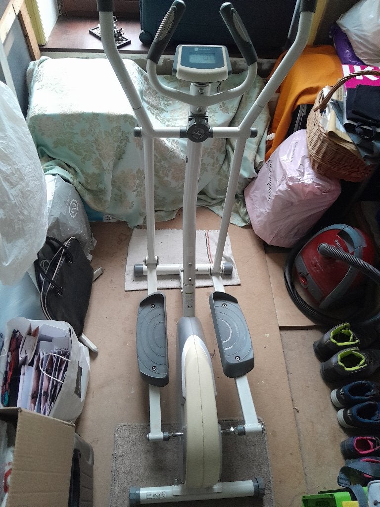Vélo elliptique Domyos VE 200 Silver., Sports & Fitness, Enlèvement, Comme neuf, Vélo elliptique