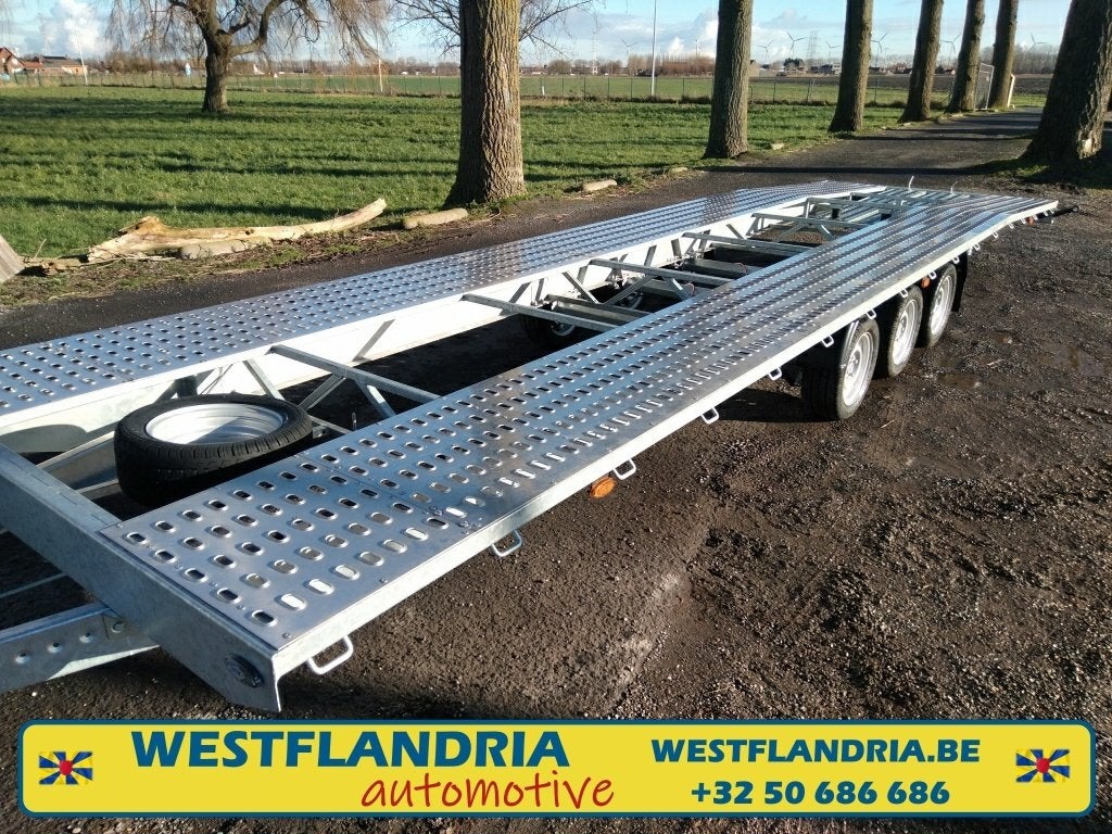 Autotrailer voor 2 auto's - 3500kg/850cm - Dec 2025, Auto's, Bedrijf, Te koop