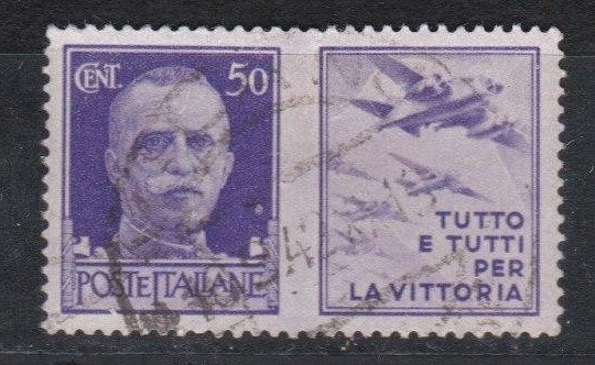 Italie 1942 n 307/P3, Timbres & Monnaies, Timbres | Europe | Italie, Envoi, Affranchi
