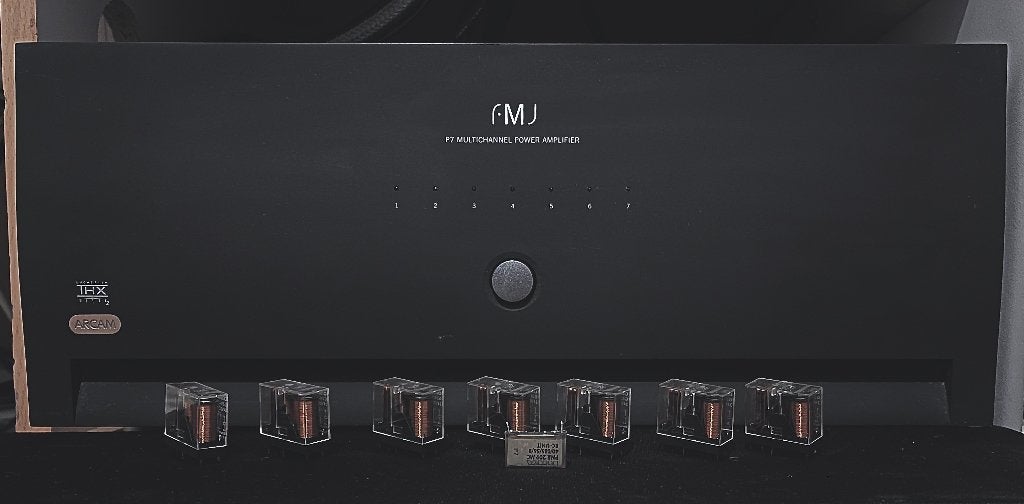 Arcam P7 Zwart, Autres marques, Enlèvement ou Envoi, Reconditionné, 120 watts ou plus