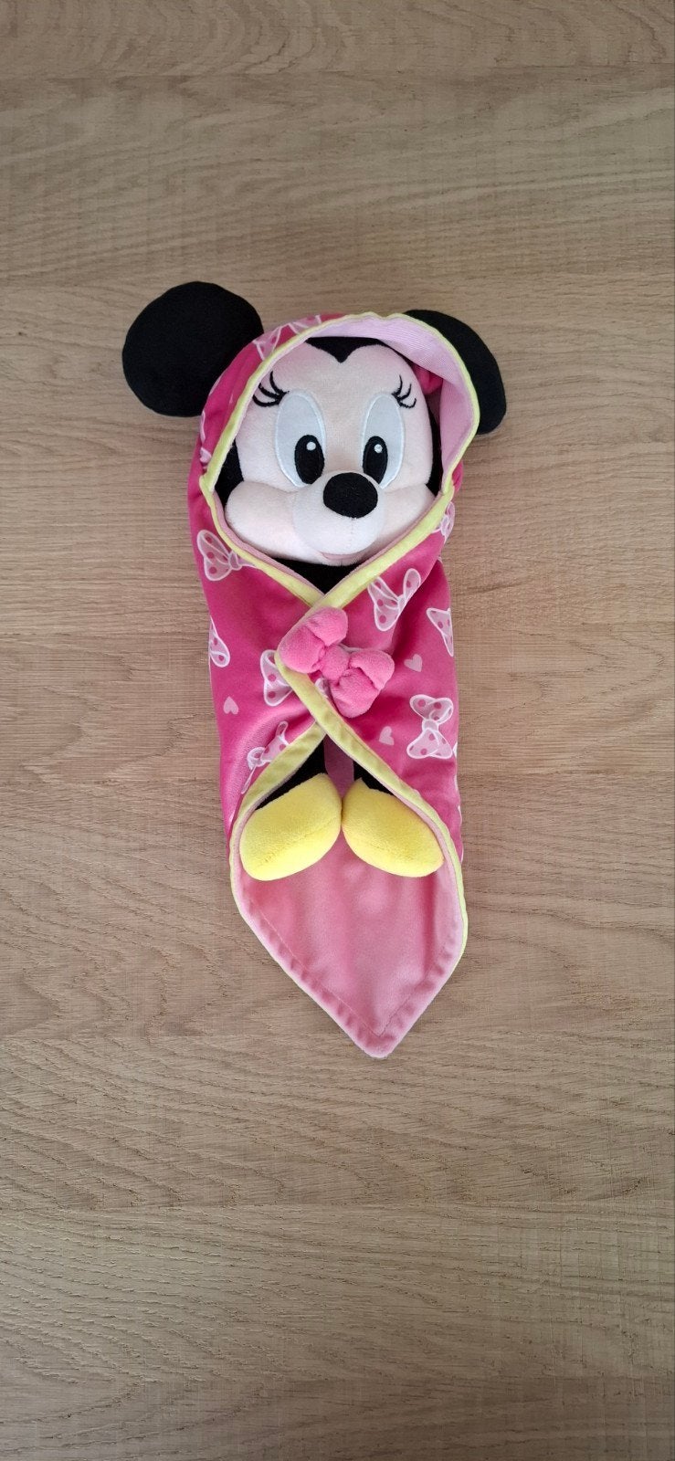 DISNEY Minnie Mouse knuffel/ knuffeldoek, Kinderen en Baby's, Speelgoed | Knuffels en Pluche, Disney, Ophalen, Zo goed als nieuw
