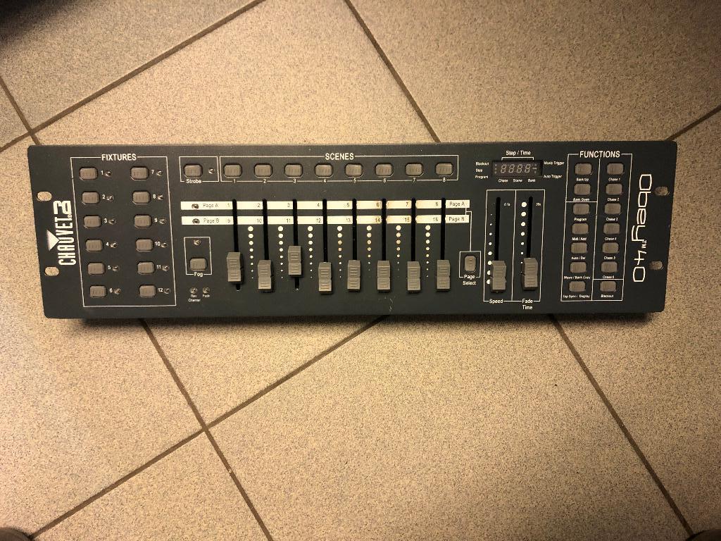 Chauvet DJ Obey 40 DMX-controller, Enlèvement, Utilisé, Lumières