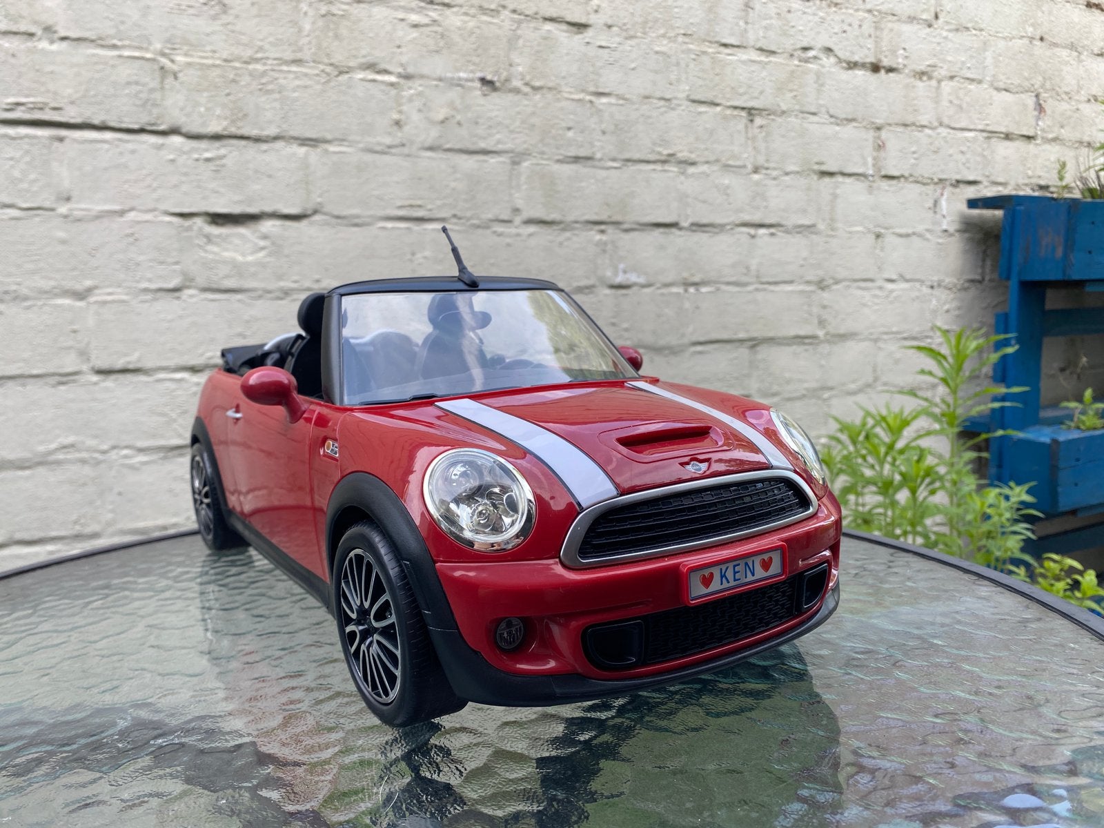 Barbie - MINI Cooper S Cabrio, Ophalen, Zo goed als nieuw