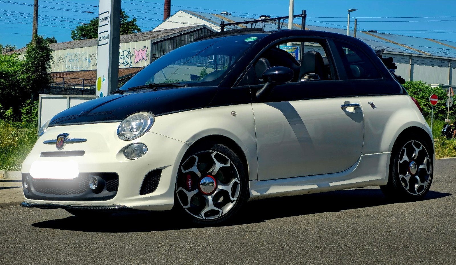 FIAT 500 ABARTH CABRIOLETPAKKET KLAAR OM GEREGISTREERD TE WO, Auto's, Fiat, Particulier, Sportpakket, Benzine, Euro 5, Cabriolet