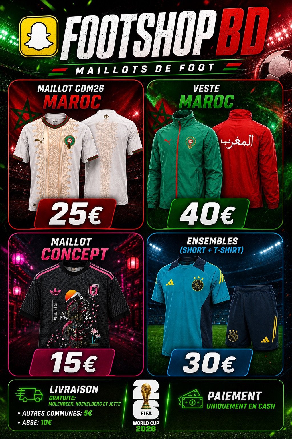 Voetbalshirt, Verzamelen, Sportartikelen en Voetbal, Nieuw, Shirt, Ophalen of Verzenden