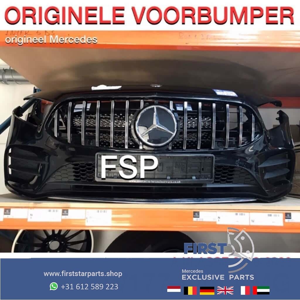 W177 A KLASSE 2020 A45S AMG PAKKET Origineel Mercedes ZWART, Gebruikt, -, Ophalen of Verzenden, Bumper