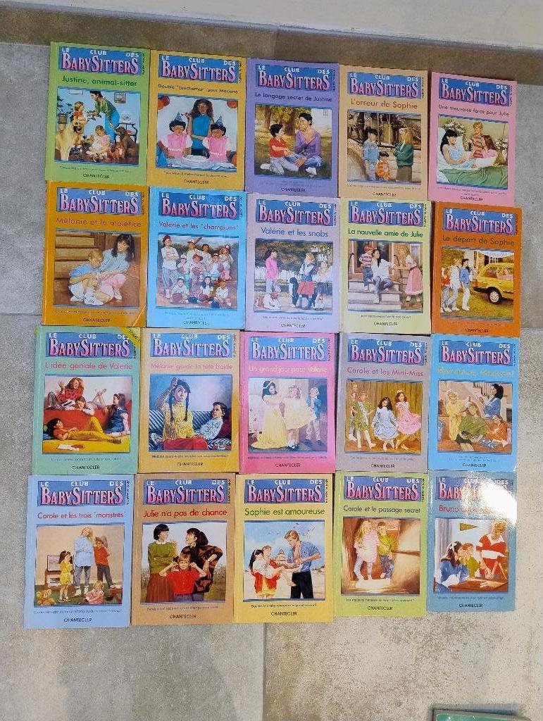 Collection 29 livres Le club des baby-sitters, Boeken, Verzenden, Gelezen, Fictie