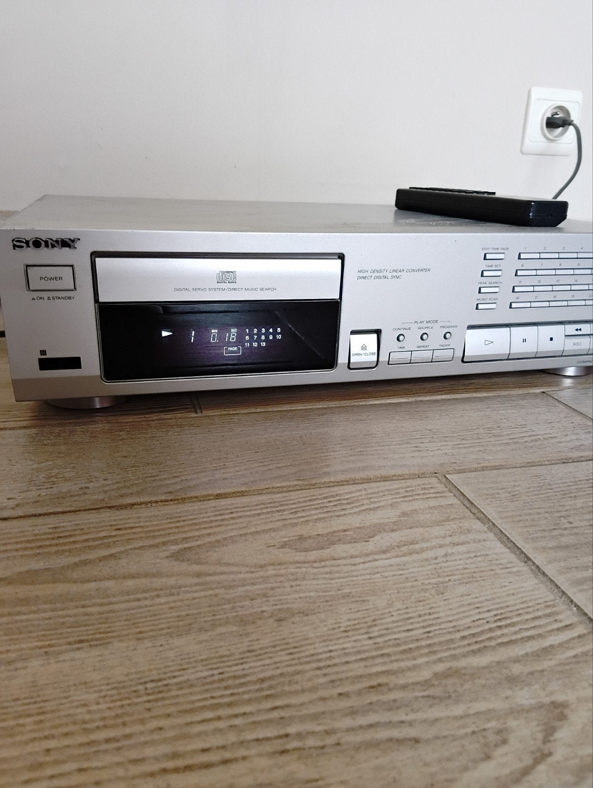 Sony CD speler CDP-597 met afstandsbediening, Ophalen, Gebruikt, Sony