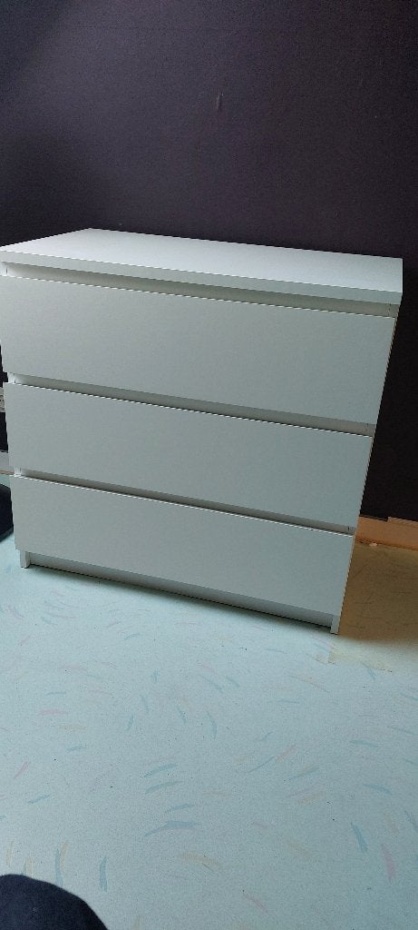Ladekast wit, Ophalen, Gebruikt, 50 tot 100 cm, 3 of 4 laden