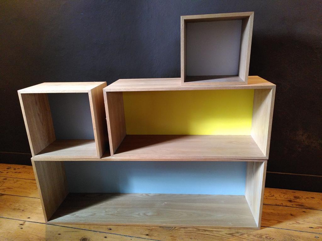 Wandkastjes in hout, Ophalen