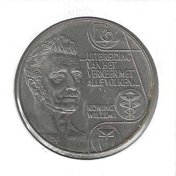 Nederland, 10 ECU 1992, Koning Willem I., Ophalen of Verzenden, Koning Willem I, Overige waardes, Losse munt