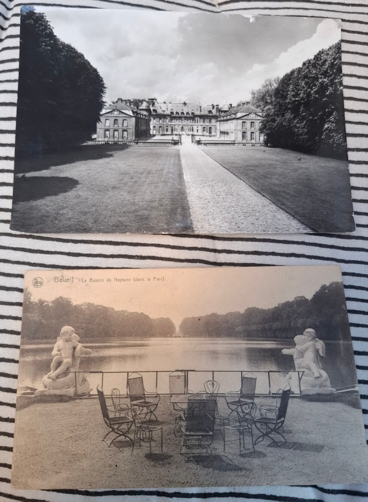Beloeil. Lot de 2 cartes postales, Collections, Enlèvement ou Envoi, Affranchie, Hainaut