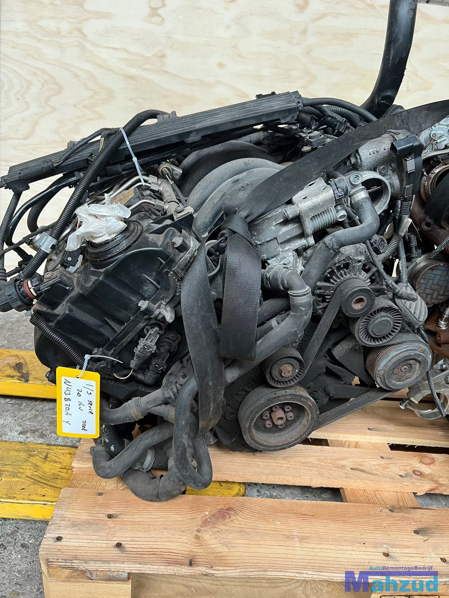 BMW 3 SERIE E90 2.0 16V Motorblok motor N43B20A, Auto-onderdelen, Petuelring 130
80788  Munich, DE, Gebruikt, Info@bmw.de, BMW