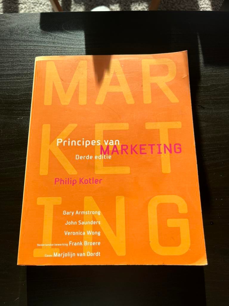 Principes van marketing, Ophalen