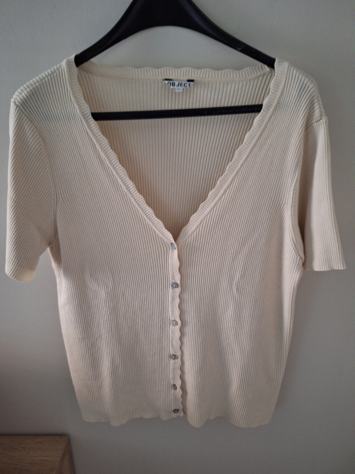nieuwe gilettrui xl Object, Kleding | Dames, Truien en Vesten, Object, Ophalen of Verzenden, Nieuw, Beige