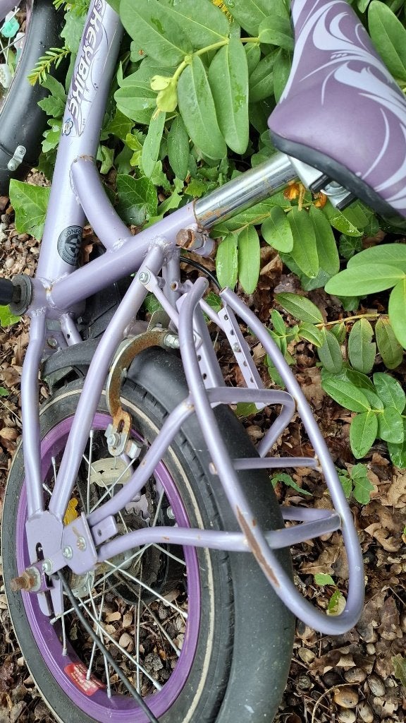 Kleine kinderfiets mickeybike 3-5j (14 inch), Vélos & Vélomoteurs, Vélos | Vélos pour enfant, Mickeybike, Frein sur jante, Enlèvement