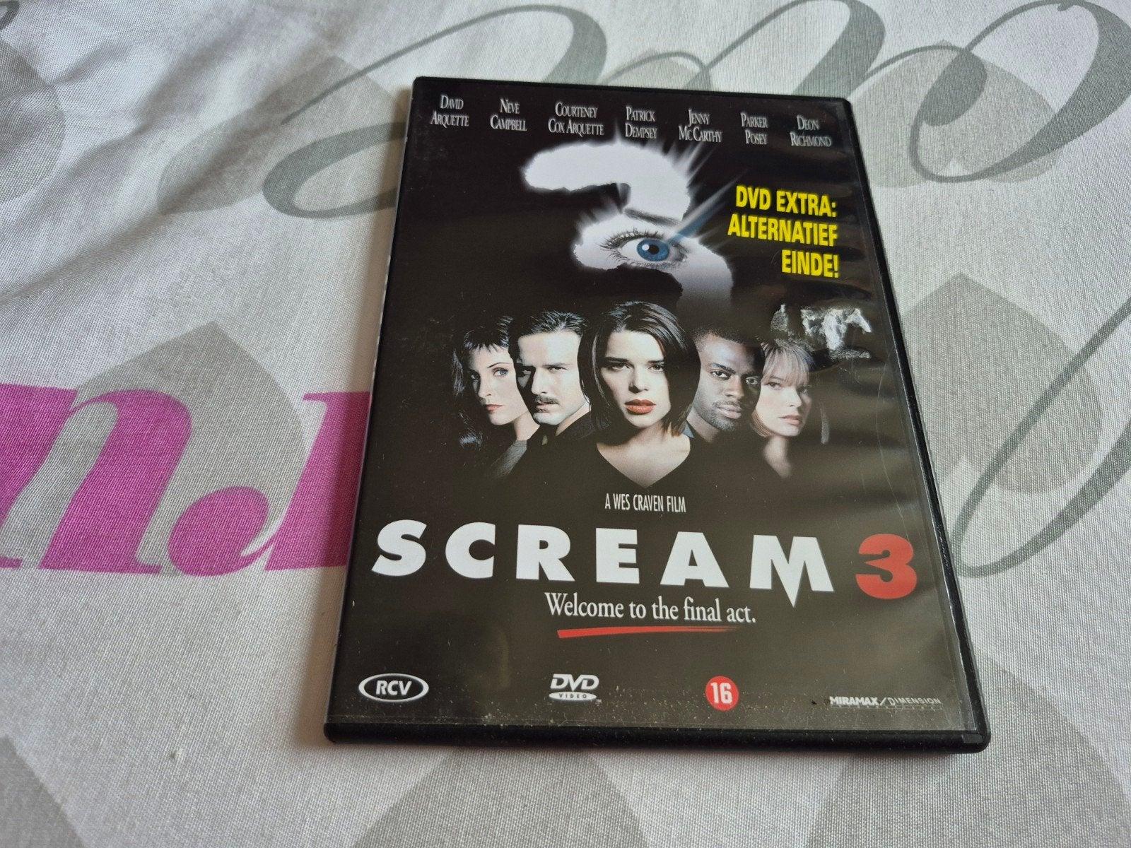 dvd scream 3 werkende staat, Ophalen of Verzenden