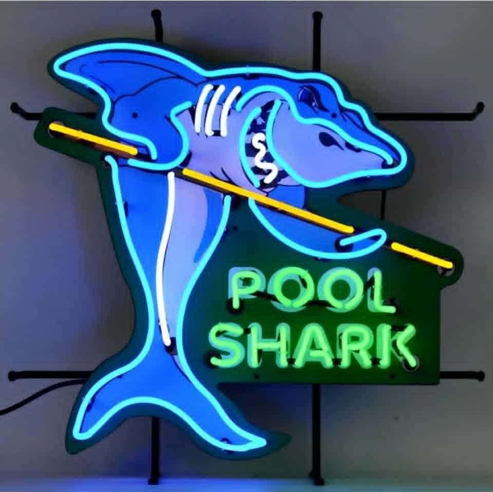 Pool Shark of tables USA decoratie neon en veel andere neons, Enlèvement ou Envoi, Neuf, Table lumineuse ou lampe (néon)