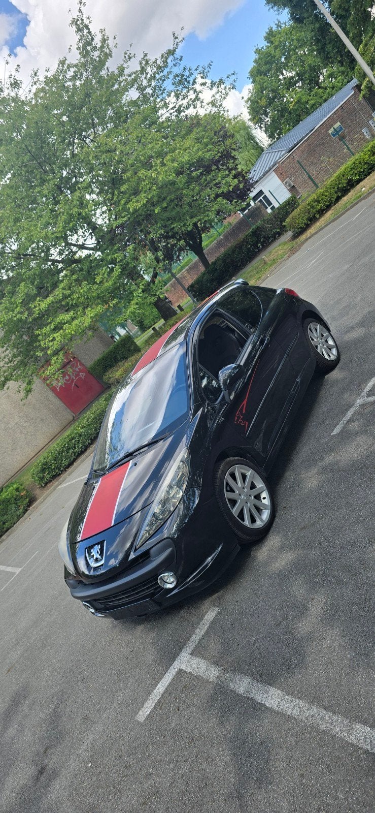 peugeot 207 le mans, Cuir et Alcantara, Achat, 110 kW, Noir