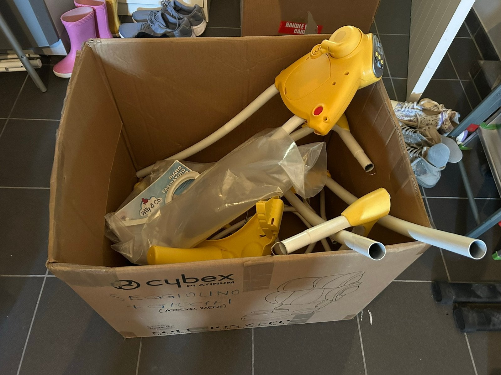 Graco Wipstoel schommel, Enlèvement, Comme neuf, Chaise rebondissante