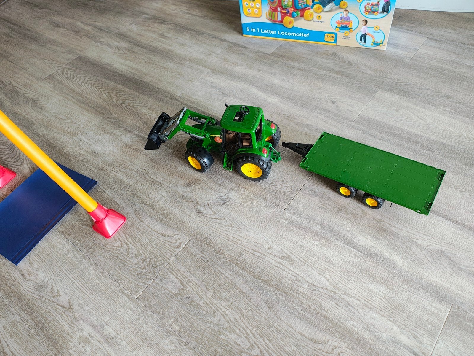 brudor John deere, Ophalen