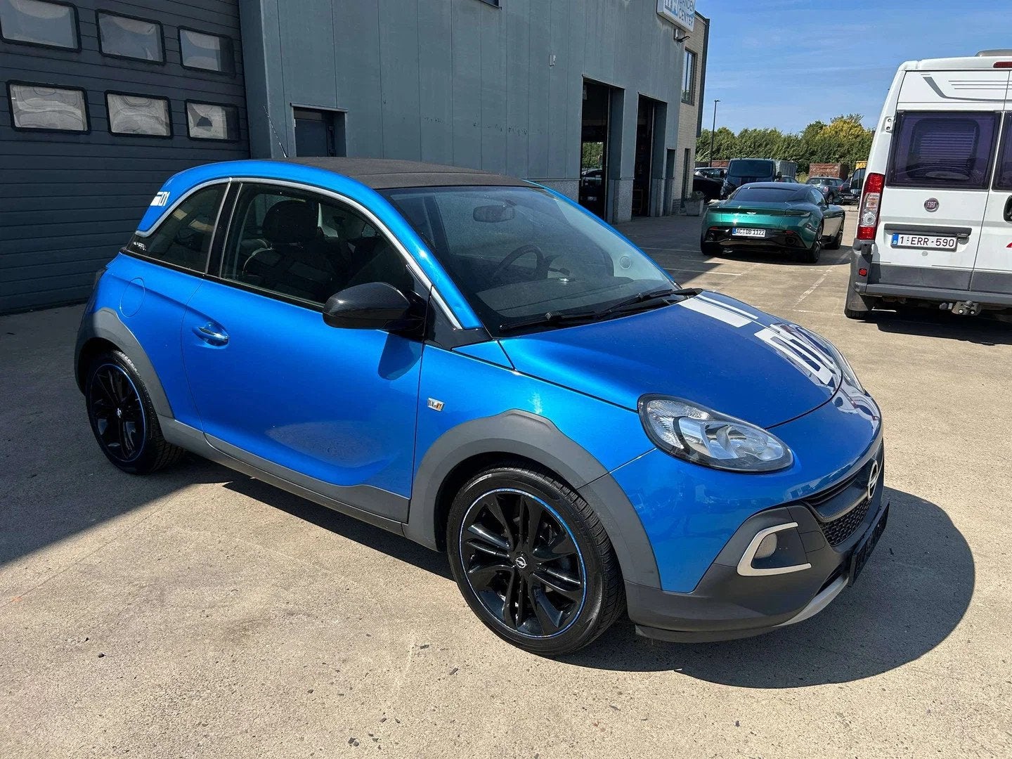 Opel ADAM ROCKS LEUKE WAGEN MET OPEN DAK ZIE FOTO'S, Blauw, Bedrijf, 90 pk, 66 kW