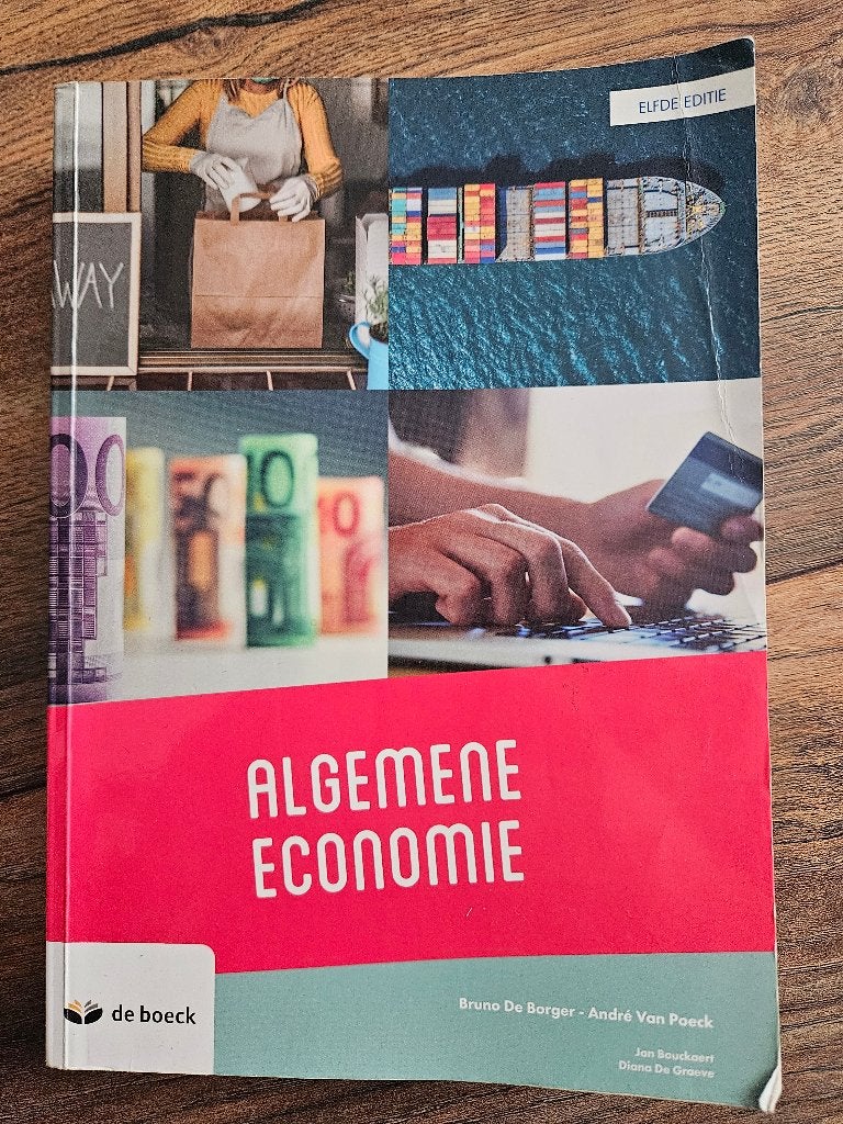Algemene economie (11e editie, 2021), Ophalen, Bruno De Borger - André Van Poeck, Zo goed als nieuw, Overige onderwerpen