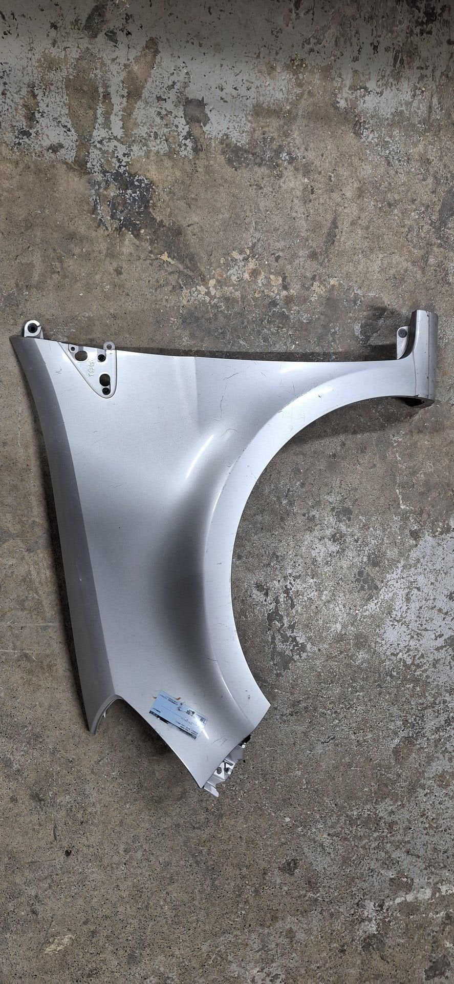 Renault Clio Spatbord Links-voor 2011 Lichtgrijs Origineel, Renault, -, Garde-boue, Utilisé