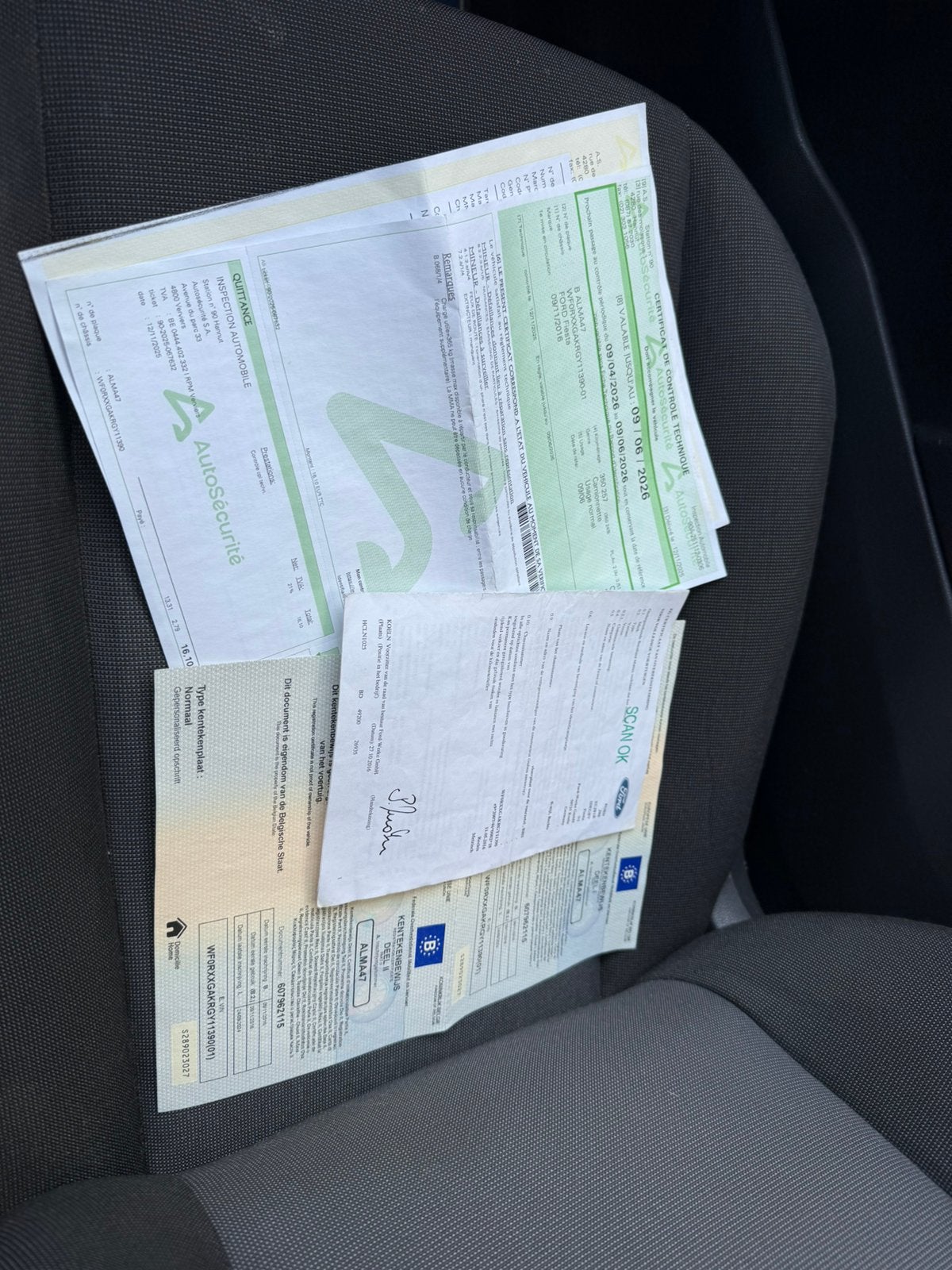 - Ford Fiesta - 1.5 Diesel - Cargo léger - Euro6B - 11/2016, Alarme, Achat, Euro 6, Entreprise