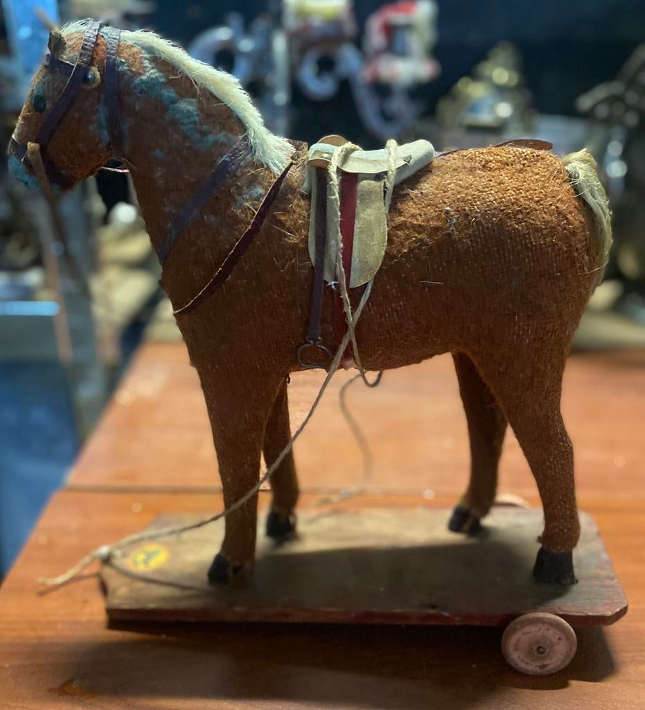 Jouets anciens, Collections, Enlèvement ou Envoi, Utilisé, Cheval, Autres types