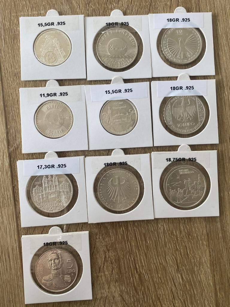 Sterling zilver munten, Enlèvement ou Envoi, Monnaie