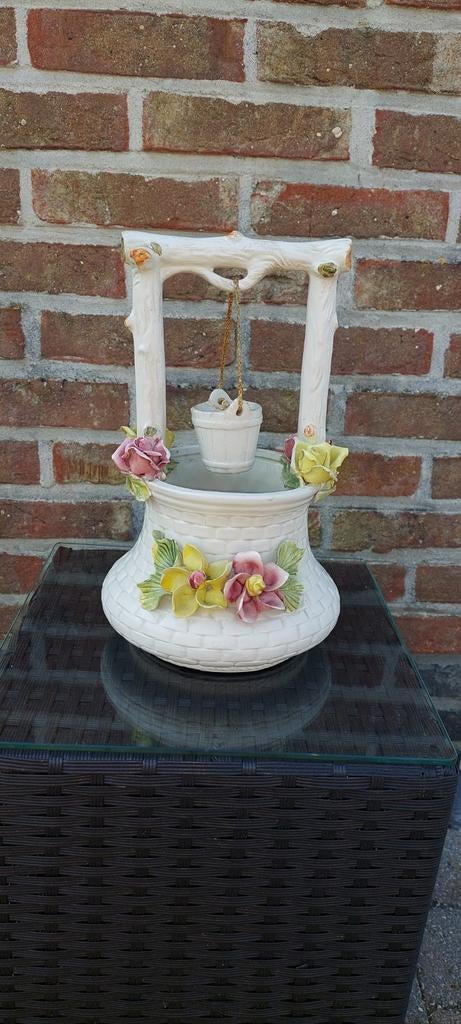 Vintage keramieken decoratieve wensput - Bassano, Ophalen