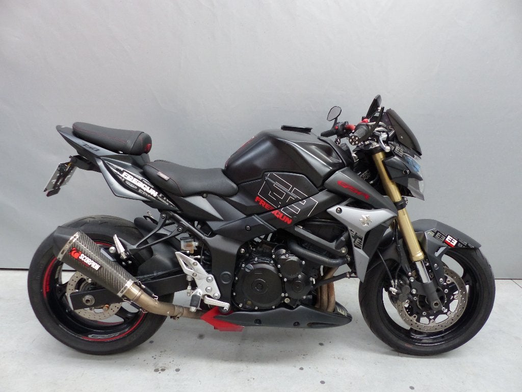 GSR750 Freegun accidentée, 750 cc, 4 cilinders, Bedrijf, Meer dan 35 kW