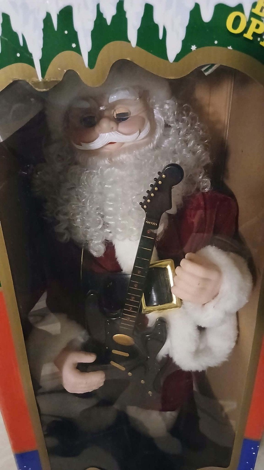 Père Noël automate et musical, Ophalen