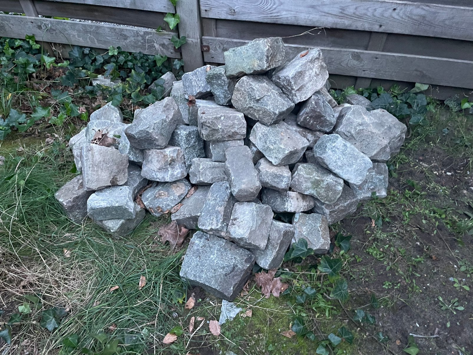 Kasseien, Tuin en Terras, Ophalen, Overige materialen, Gebruikt, Kei