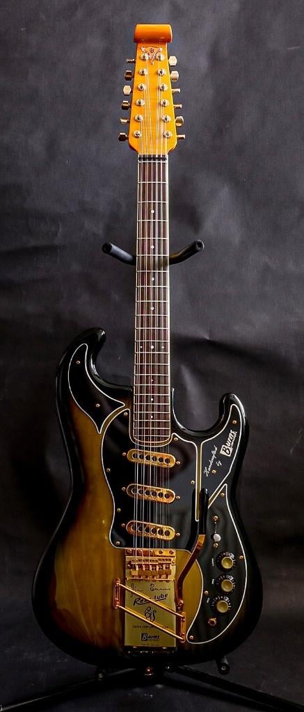 Burns Double Six 12 string Legend met certificaat, Enlèvement, Comme neuf, Électrique