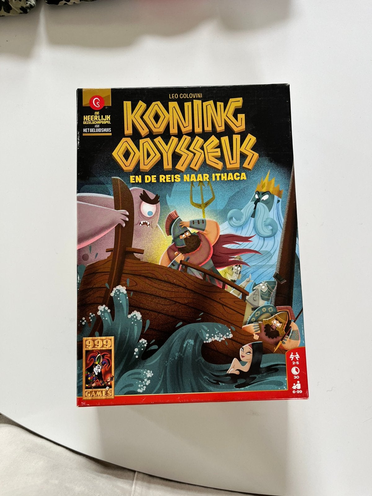 Koning odysseus - gezelschappsspel van het geluidshuis, Ophalen of Verzenden, Gebruikt
