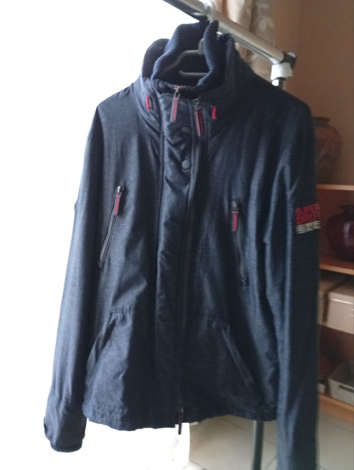 veste coupe-vent Superdry taille m pour homme, Vêtements | Hommes, Enlèvement, Bleu
