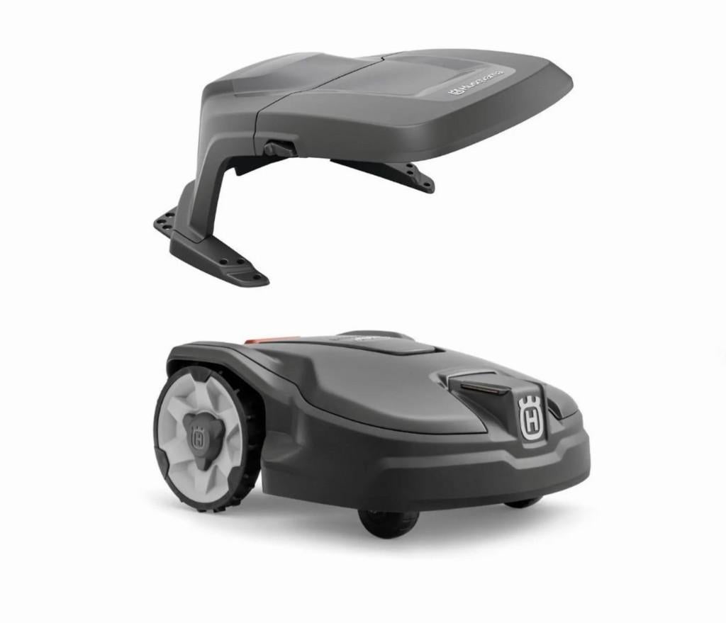 Husqvarna Automower 305 + schuilplaats, Tuin en Terras, Ophalen, Zo goed als nieuw, Husqvarna
